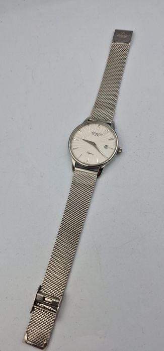 Atlantic Elegance  - szafir, bransoleta mesh - Swiss Made