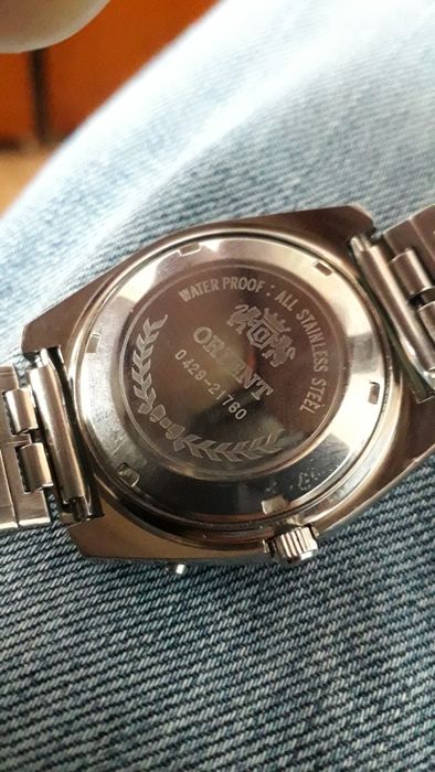 З колекції Orient cA automatic 23 Jewels  кришталеве скло  репассаж японський годинник, ручний і автопідзавод зразковий стан Оригінал