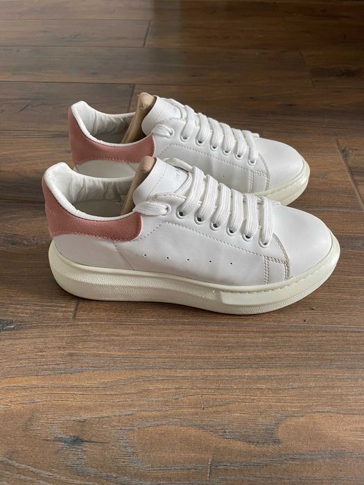 Alexander McQueen White/Pink rozmiar 38