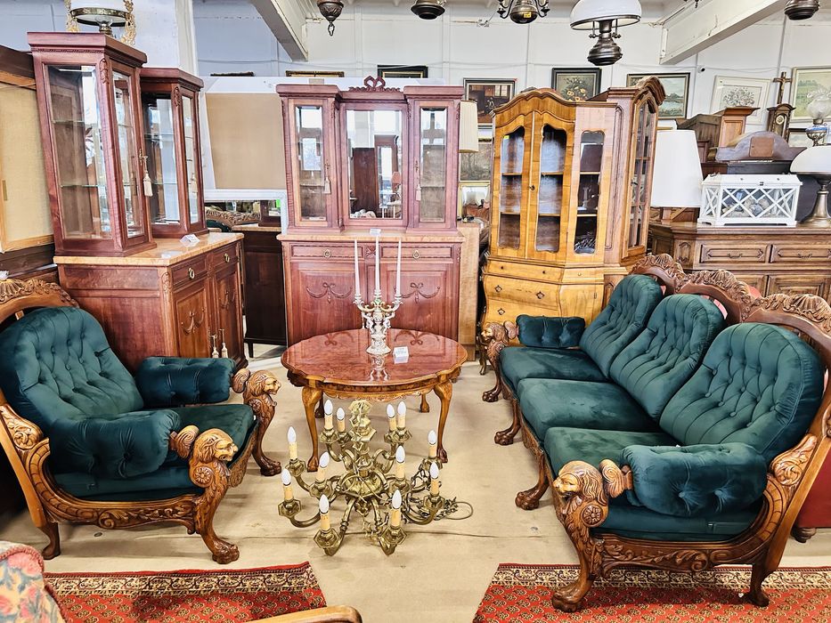 Wyjątkowy komplet RZEŹBIONE LWY w nowej odsłonie :)