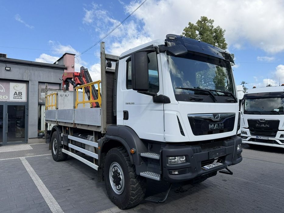 MAN tGM 4x4 18.250 Palfinger 19001  man tgm 4x4 18.250 Palfinger 19001