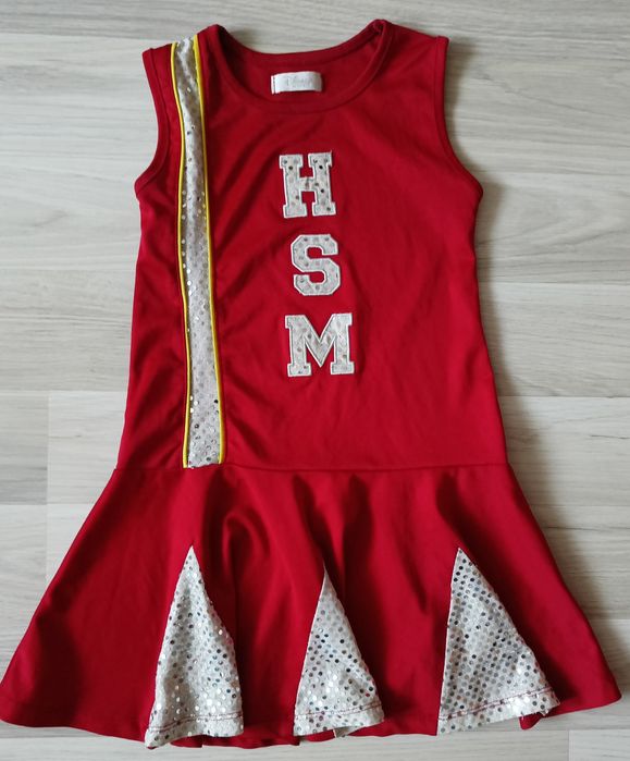 Disney Store High School Musical HSM Kostium karnawałowy Cheerleaderka