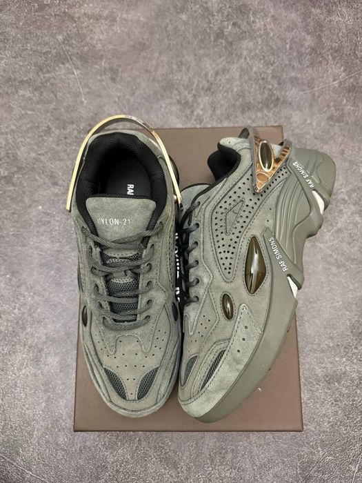 Кросівки Raf Simons x Adidas Cylon 21 Grey рафы, рафи, drill, кулоны
