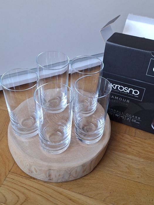 Szklanki krosno 5szt long drink