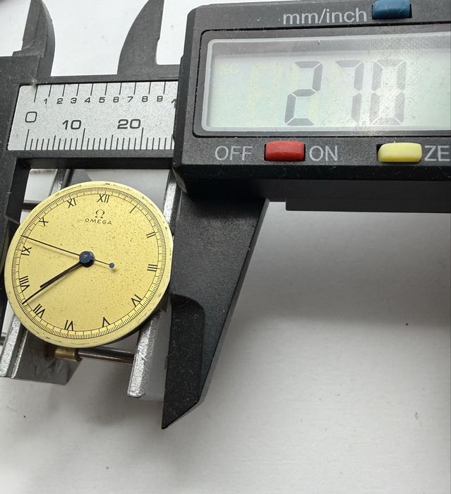 Werk+Tarcza do zegarka Omega cal.23.4 SC nie kompletny