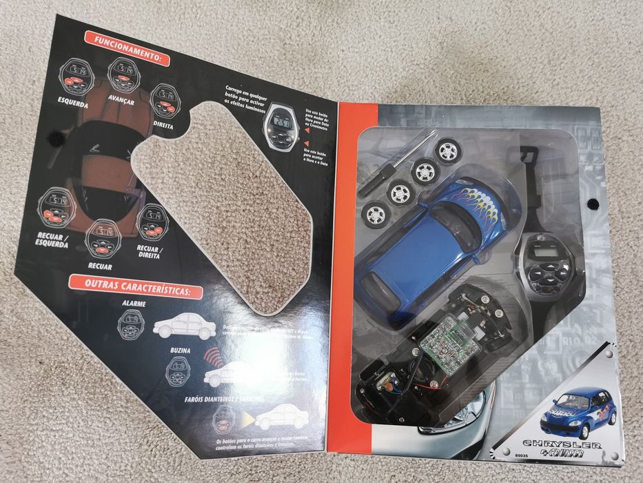 Kit Carro Chrysler PT. Controle Remoto Rc Carro New-Ray Toys/concentra