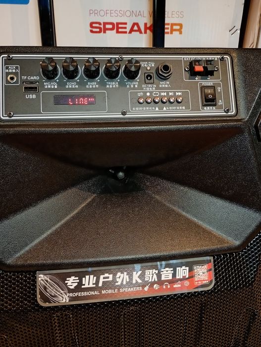 Караоке акустика Temeisheng-A15(Bluetooth,SD,USB,FM)пультДУ,2микрофона