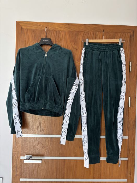 Komplet dresowy bluza + spodnie La Perla r.S zielony