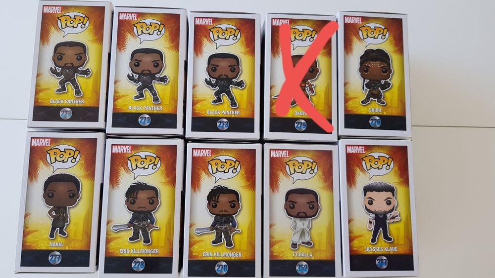 Funko pop Marvel Black Panther