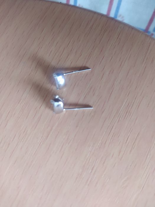 Brincos triangulares prata 925 NOVO