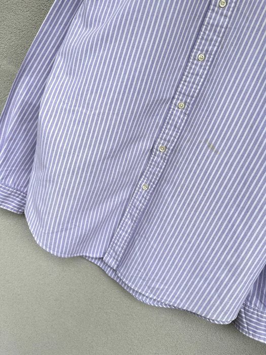 Koszula Polo Ralph Lauren Oxford męska w paski elegancka r. XL