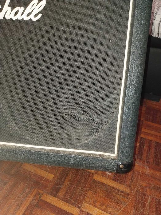 Coluna Marshall 8412 usada (Sequelas de um uso normal durante vários anos)