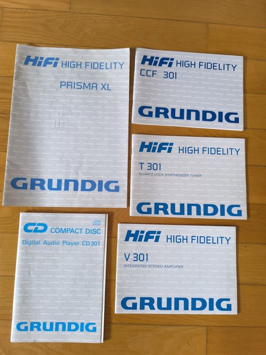 Zestaw audio Grundig z gramofonem