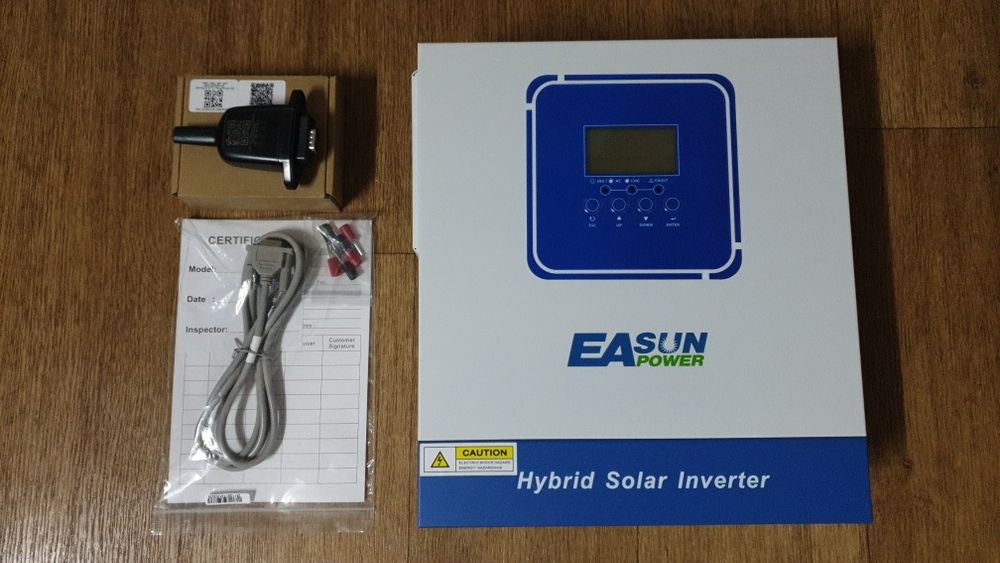 Iнвертор акумулятор 24V на 3200 Вт Wi-Fi