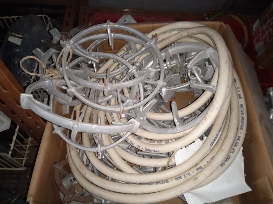 Lote de acessórios para fogões a gás