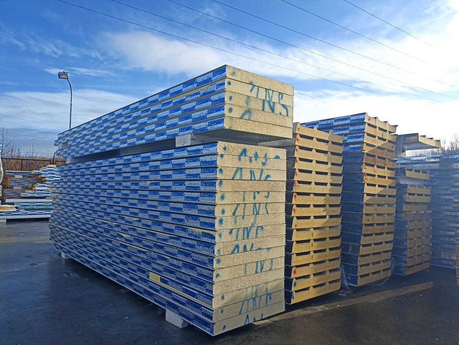 сендвіч панелі б/у та другого сорту/ монтаж та доставка