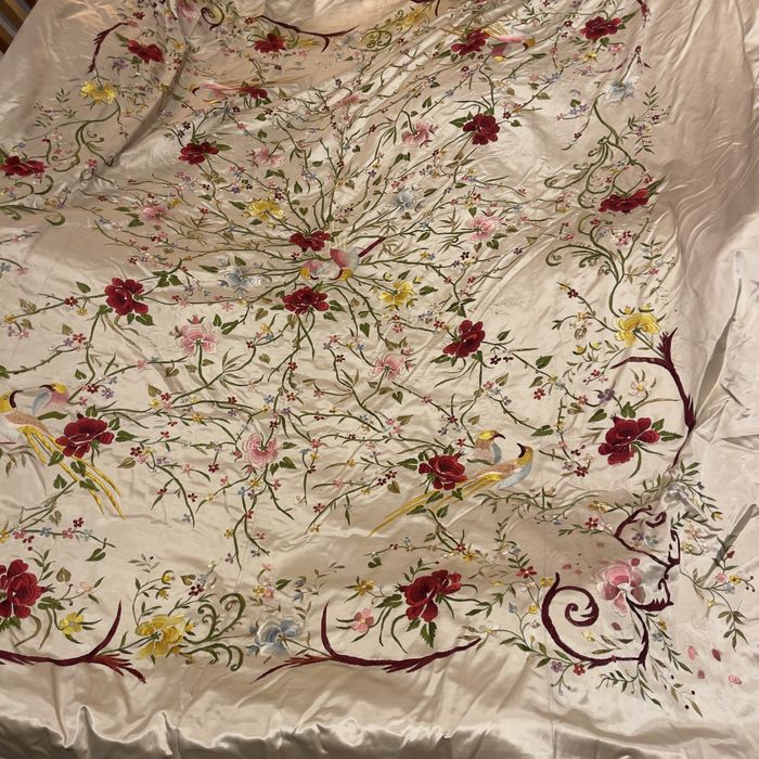 Colcha Chinesa Antiga