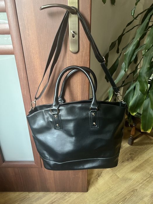 Torebka duża czarna