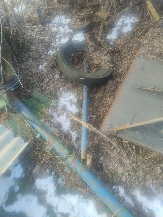 Ramię pługa z siłownikiem