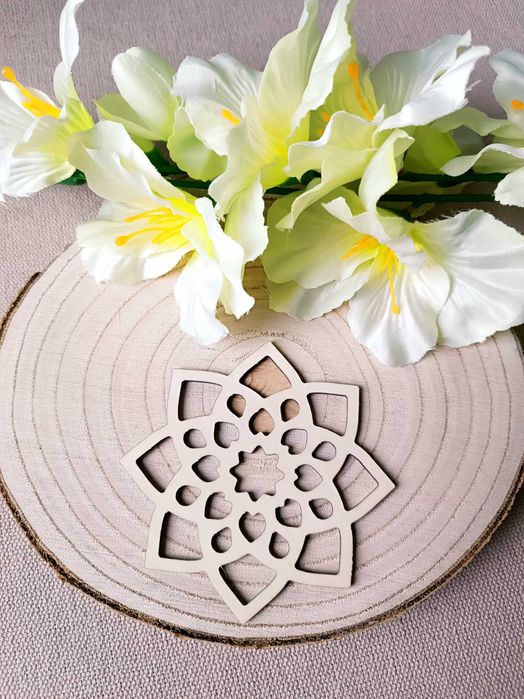 Podkładki pod kubek lub świece MANDALA