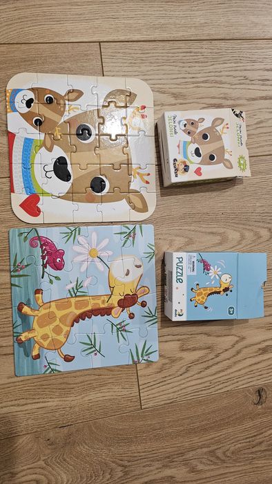 Zestaw: puzzle dla maluchów