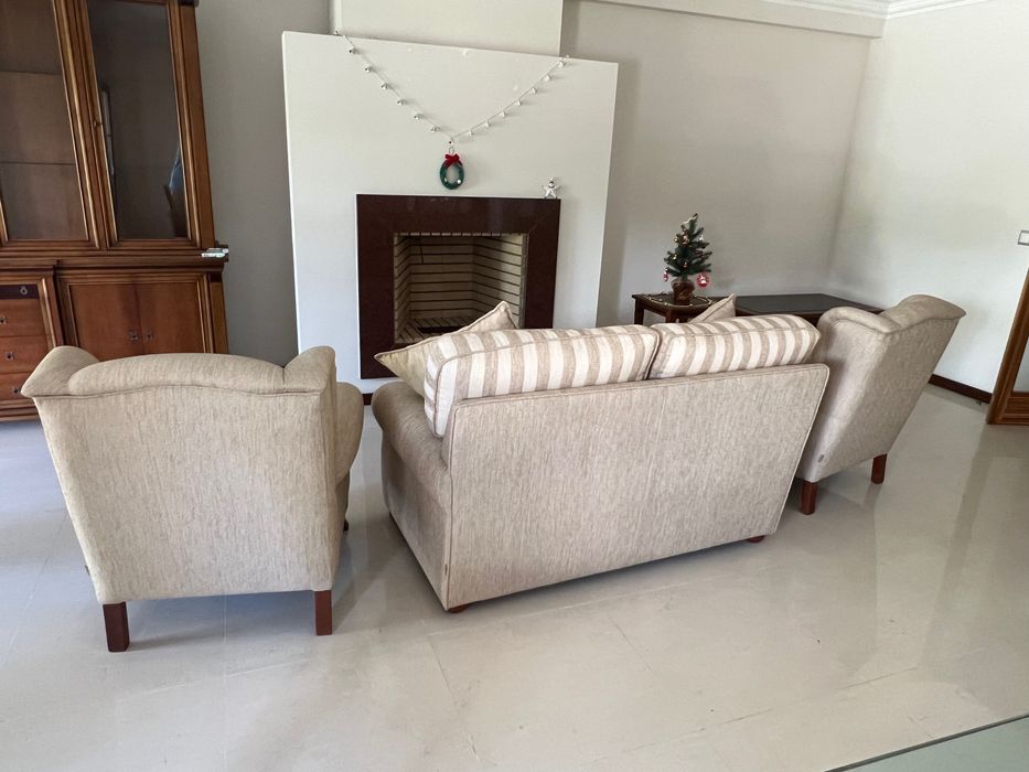 Impecável - Sofá, 2 cadeirões e 2 almofadas (venda separada)