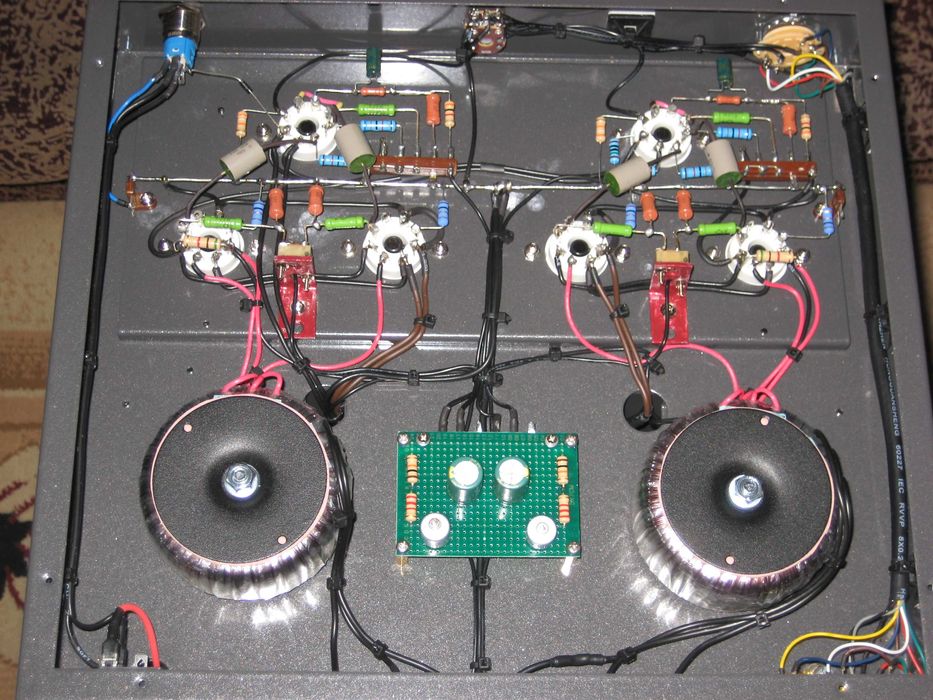 Ламповий двотактний підсилювач 6п3с. Новий.