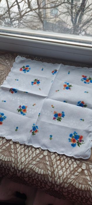 Платки носовые хлопок и батист