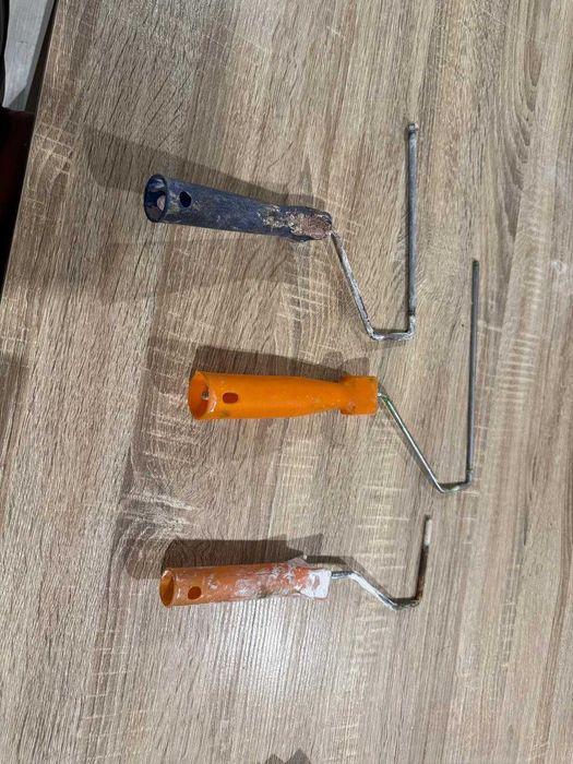 3 cabos de rolo para pintura