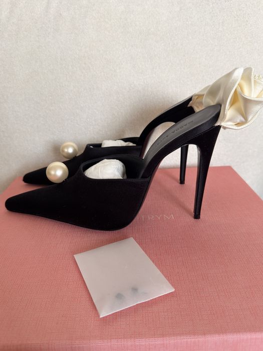 Magda Butrym Pearl Rose Mules | rozm. 40 | Nowe | komplet