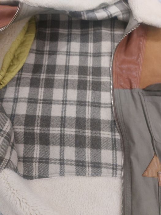 Męska kurtka z kozuszkiem