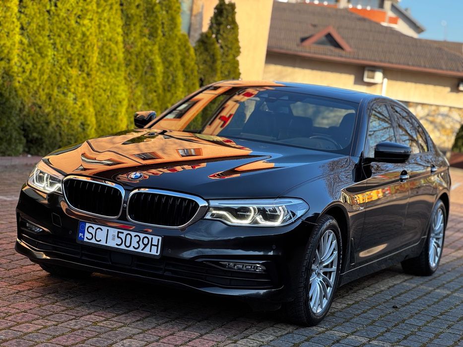 BMW Seria 5 *MEGA WYPOSAŻENIE *Komforty *Adaptive LED *Kam 360 *Skrętna Oś *IDEAŁ