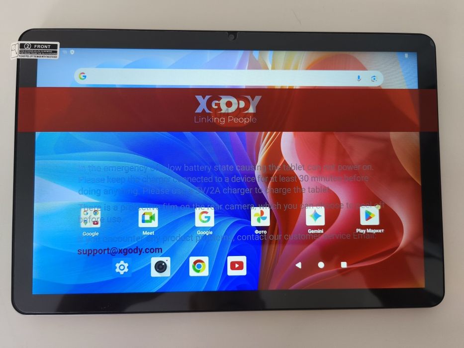 Планшет XGODY N05 Pro 10.1 дюйма 8GB RAM 256GB ROM 4G LTE