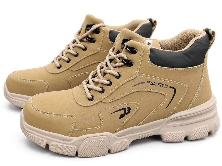 Buty robocze skórzane wodoodporne stalowy nosek rozmiar 46