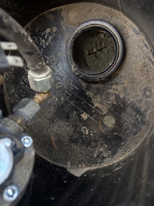 Балон ГБО 42л під запаску