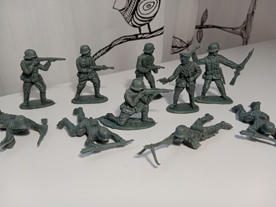 Niemcy Wehrmacht żołnierzyki prl