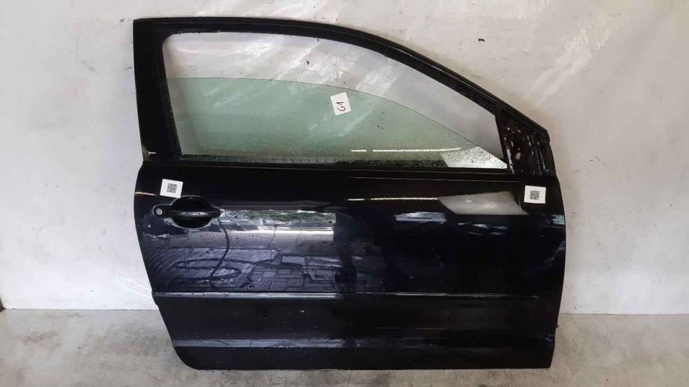 + DRZWI PRZÓD PRZEDNIE PRAWE VW VOLKSWAGEN POLO 9N3 LIFT FL LC9Z CZARNE 3D 3 DRZWI HB