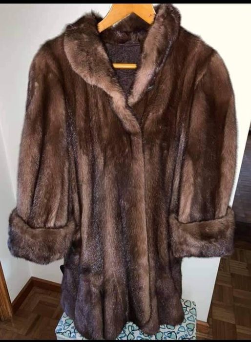 Casaco de visone maschio demi buff