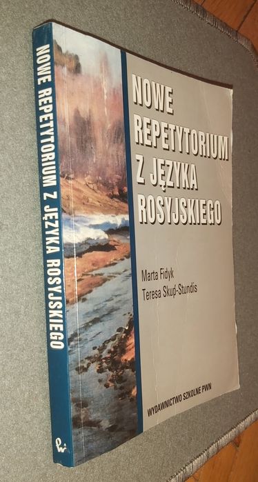 Nowe Repetytorium z języka rosyjskiego Fidyk nauka gramatyka książka