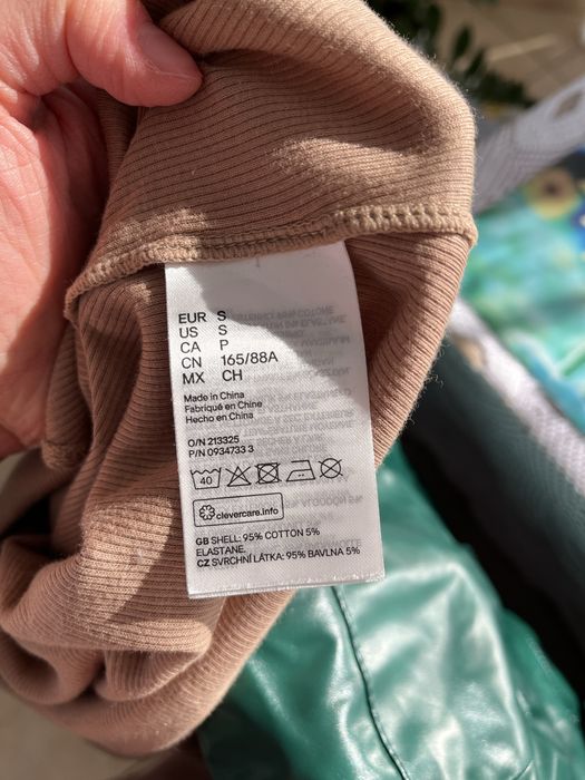 Body na długi rękaw damskie H&M roz S