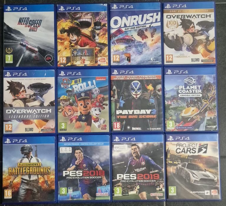 Jogos PlayStation 4 - Preços na Descrição