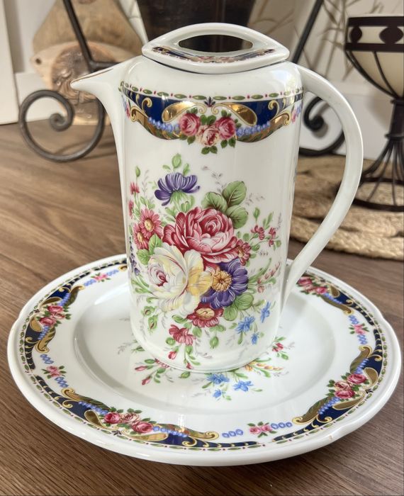 Conjunto Cafeteira Porcelana fina VIZAVI