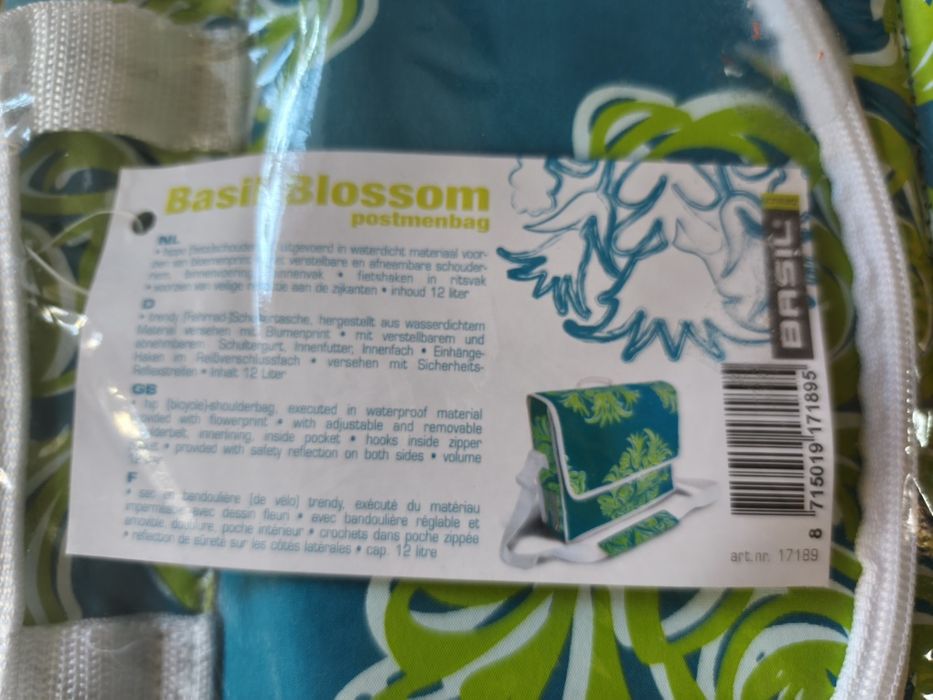 Oryginalna sakwa rowerowa - Basil Blossom