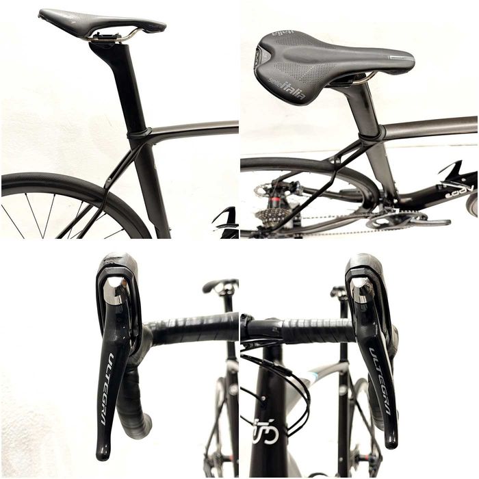 Rower szosowy Eddy Merckx 525 Disc karbon - Ultegra roz. 58