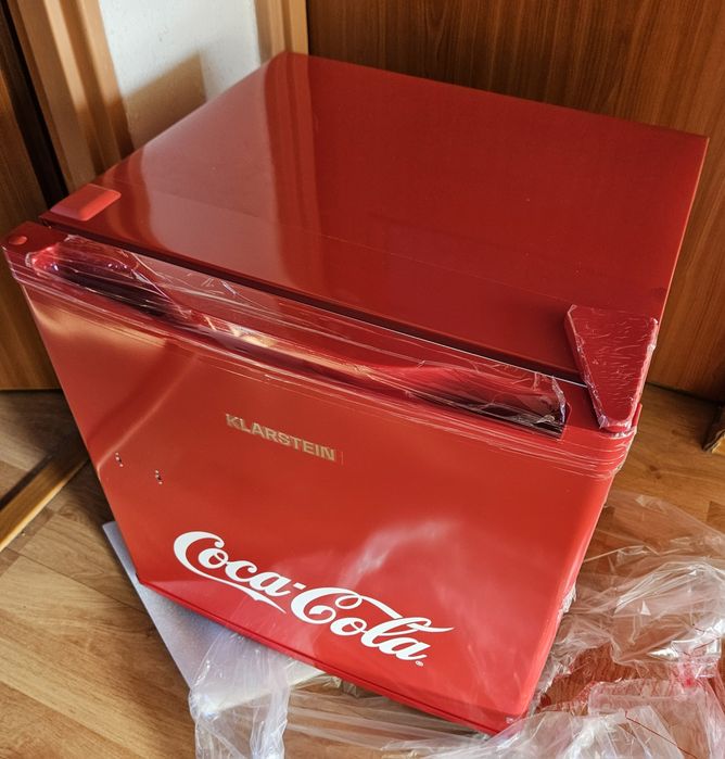 Klarstein lodówka chłodziarko zamrażarka 31l Coca cola