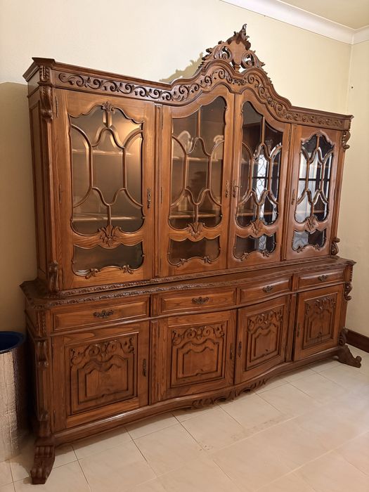 Cristaleira/ movel sala retrô
