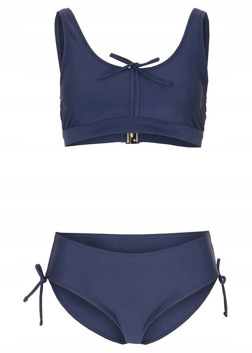 BPC bikini bustier i figi granatowe r.42