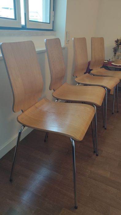 4 cadeiras ikea modelo Gilbert