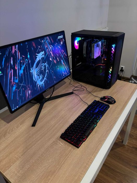 Zestaw do Gier i7 12x3.9GHz/Ram-32GB/GTX-1060/SSD+1,5TB/27' IPS/WiFi