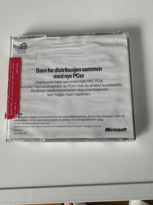 Windows 95 płyta